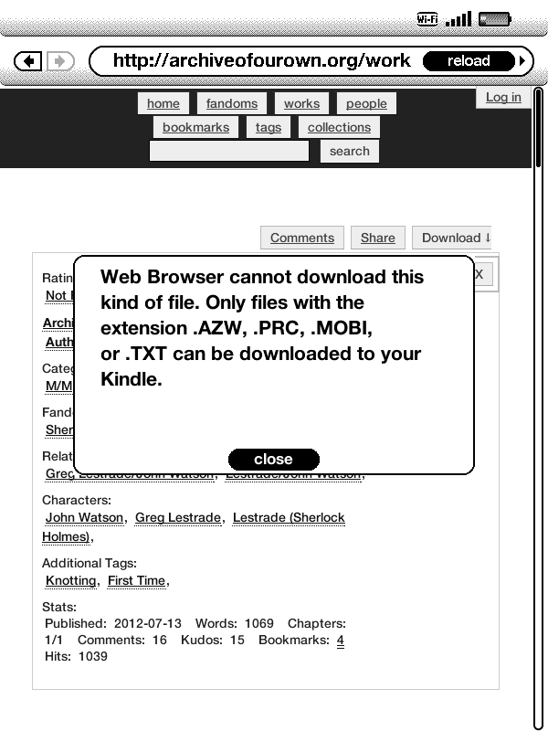Downloading AO3 Files Directly To The Kindle All Versions downloading-ao3-files-directly-to-the-kindle-all-versions